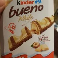 Mängden socker i Kinder Bueno white