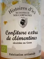 Mängden socker i Confiture extra de clémentines