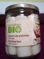 Mängden socker i coeurs de palmiers