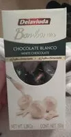 Mängden socker i Bombones chocolate blanco