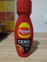 Mängden socker i Ketchup cero