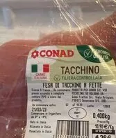 Mängden socker i Fesa di tacchino a fette