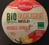 Mängden socker i Bio-Fruchtjoghurt Mild Mango-Vanille