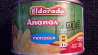 Mängden socker i Ananas morceaux
