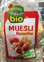 Mängden socker i Muesli Noisettes