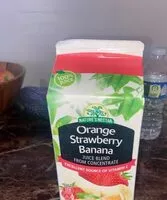 Mängden socker i Orange Strawberry Banana