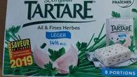 Mängden socker i Tartare
