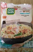 Mängden socker i nouilles pour wok