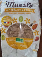 Mängden socker i müesli 4 céréales et fruits