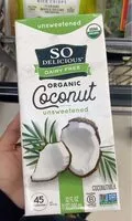 Mängden socker i So organic coconut milk
