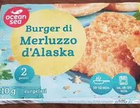 Mängden socker i Burger di merluzzo