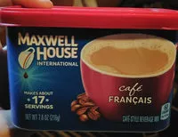 Mängden socker i Maxwell house