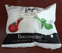 Mängden socker i Bocconcino la mozzarella fior di latte