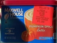 Mängden socker i Pumpkin spice latte