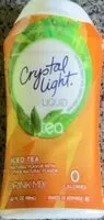 Mängden socker i Crystal Light liquid tea