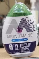 Mängden socker i Mio Vitamins Blackberry Raspberry