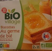 Mängden socker i Biscottes au germe de blé