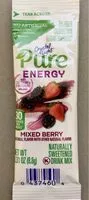 Mängden socker i Pure energy  drink mix