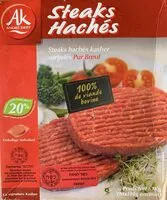 Mängden socker i Steacks Hachés