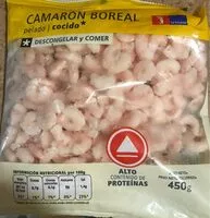 Mängden socker i Camaron boreal