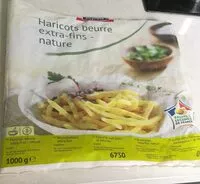 Mängden socker i Haricots beurre extra-fins-nature