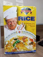 Mängden socker i أرز بسمتي باكستاني