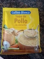 Mängden socker i sopa pollo con maravilla