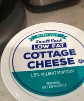 Mängden socker i Small Curd Low Fat Cottage Cheese