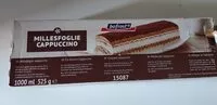 Mängden socker i Millesfoglie capuccino