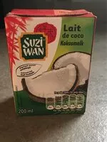 Mängden socker i Lait de coco