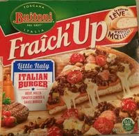 Mängden socker i Fraîch'up italian burger