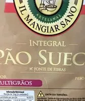 Mängden socker i Pão  sueco integral
