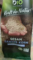 Mängden socker i Sesam Ganzes Korn