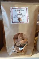 Mängden socker i Cookies aux pépites de chocolat noir et éclat de noisette