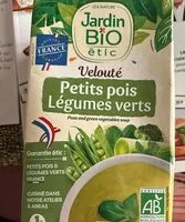 Mängden socker i VeloutéPetits pois Légumes verts