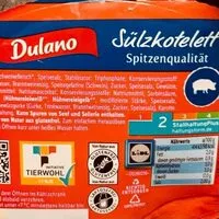 Mängden socker i SÜLZKOTELETT