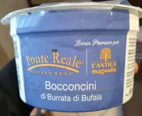 Mängden socker i Bocconcini di burrata di bufala