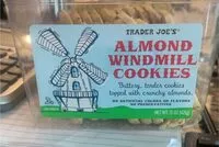 Mängden socker i Almond windmill cookies