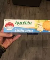Mängden socker i Biscuits gourmands sésame vanille