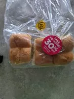 Mängden socker i Dinner Rolls (Tray Buns)