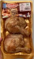 Mängden socker i Cuisses de poulet rôti