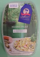 Mängden socker i Nudelsalat mit Schinkenwurst