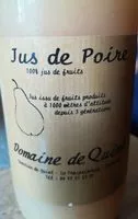 Mängden socker i Jus de poire