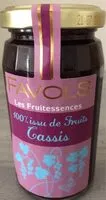 Mängden socker i Les fruitessences 100% issu de fruits cassis