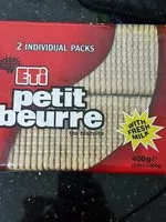 Mängden socker i petit beurre