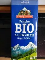 Mängden socker i Frische Bio-Alpenmilch