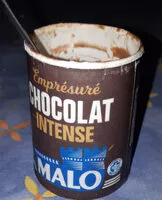 Mängden socker i empressée chocolat intense