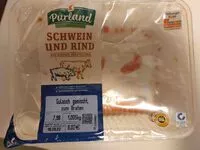 Mängden socker i Gulash gemischt zum braten