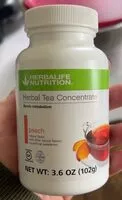 Mängden socker i Herbal tea concentrate