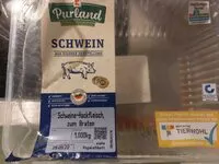 Mängden socker i Schweine-Hackfleisch, zum Braten